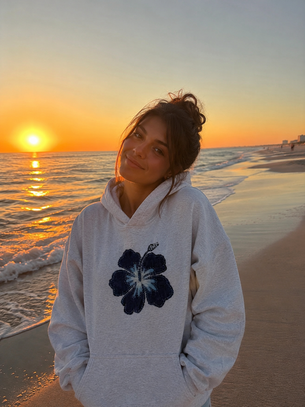 Hibiscus Flower hoodie